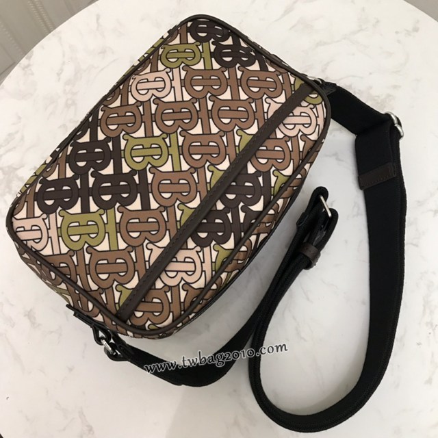 Burberry專門店新款Vintage復古格紋斜背包 巴寶莉肩背相機包男包 yxb1477
